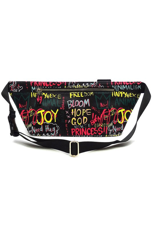 GRAFFITI WAIST BAG
