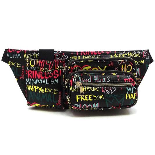 GRAFFITI WAIST BAG